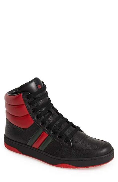 gucci ronnie high top trainers|Men's Designer Luxury High Top Sneakers .